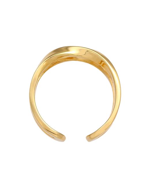 Elli Jewelry Metallic Ring Organic
