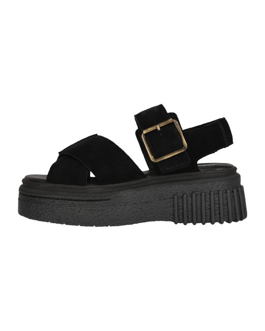 Clarks Black Sandale Evamar