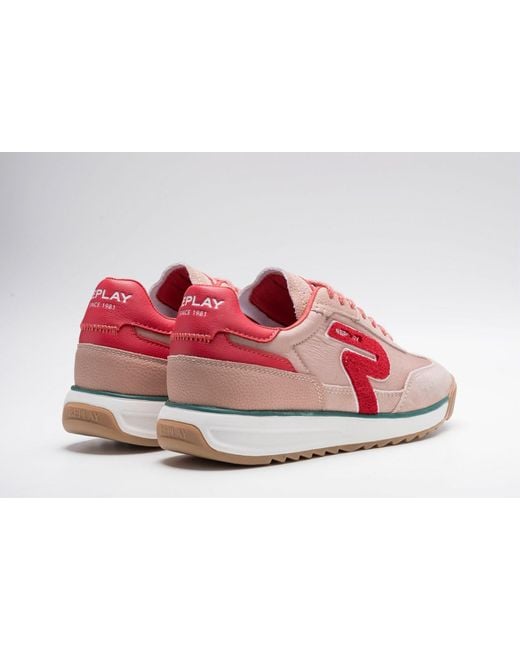 Replay Pink Sneaker Yard