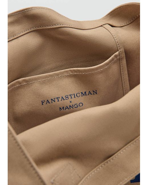 Mango Tasche in Natural für Herren