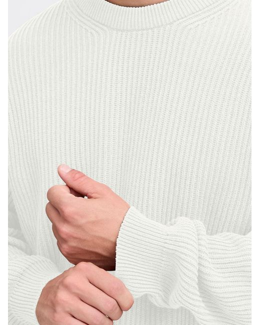 Solid Pullover Gia in White für Herren