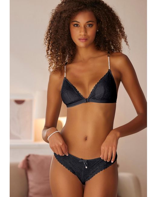 Lascana Black String