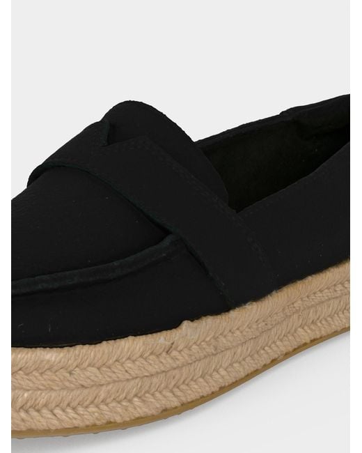 TOMS Black Espadrilles