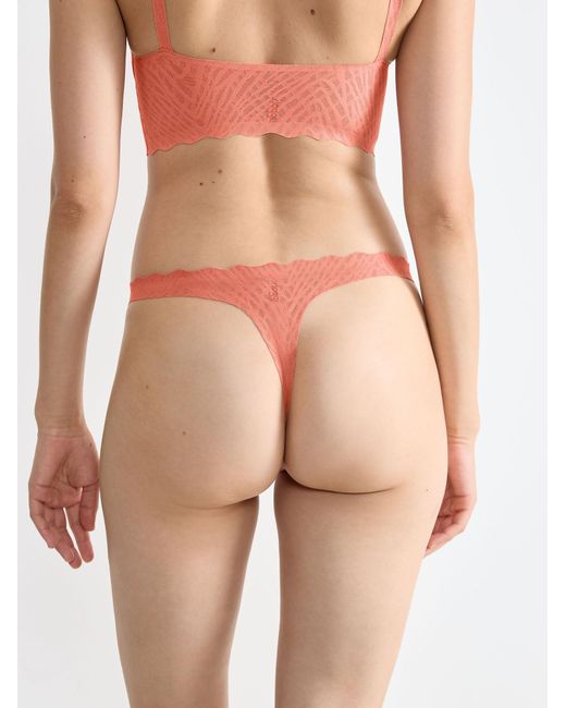 Sloggi Pink String Zero Feel Bliss String