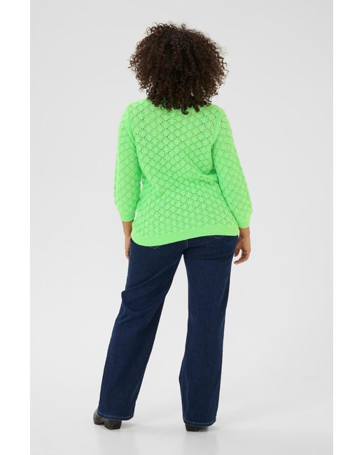 Kaffe Green Pullover Kcmani