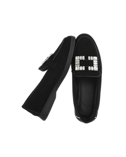 Ital-Design Black Slipper