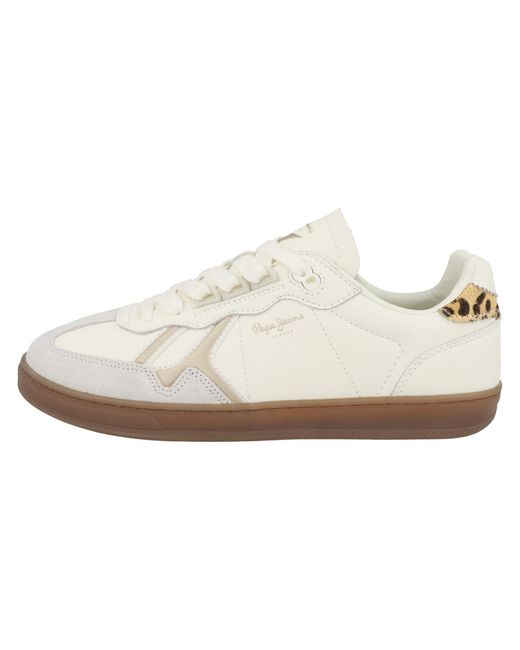 Pepe Jeans White Sneaker Low 'Ball Fun'