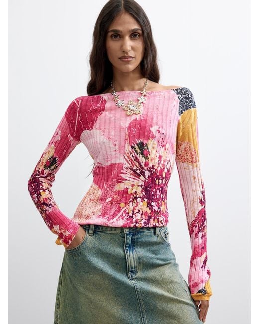 Desigual Green Pullover