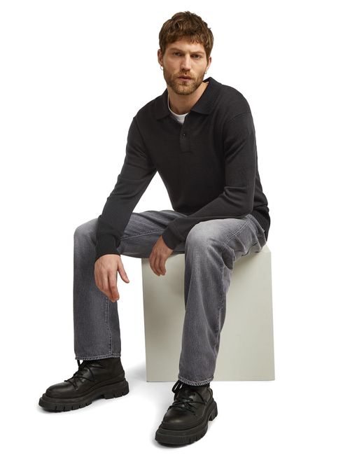 G-Star Pullover Premium Core Dunda Polo Knit in Black für Herren