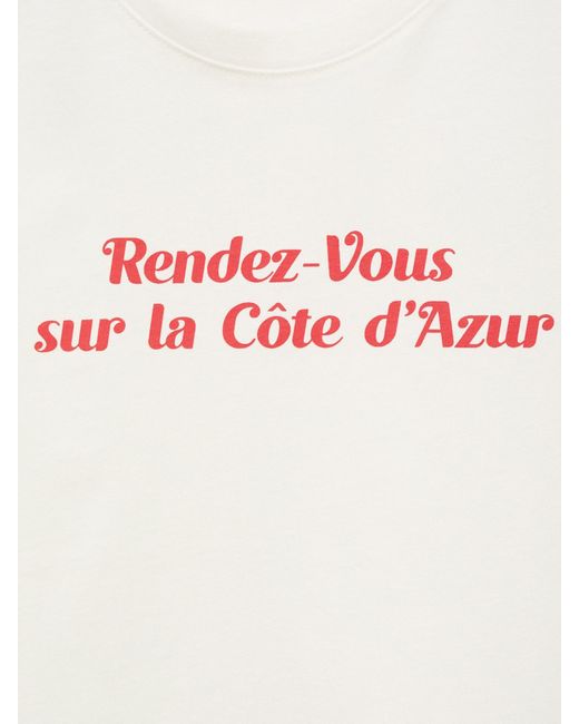 Mango White T-Shirt 'Rin'