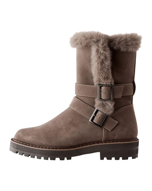Next Brown Stiefelette