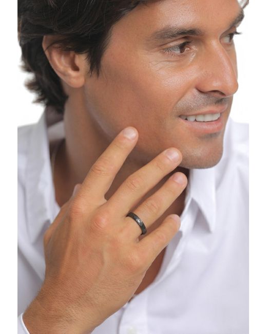 Kuzzoi Ring in White für Herren