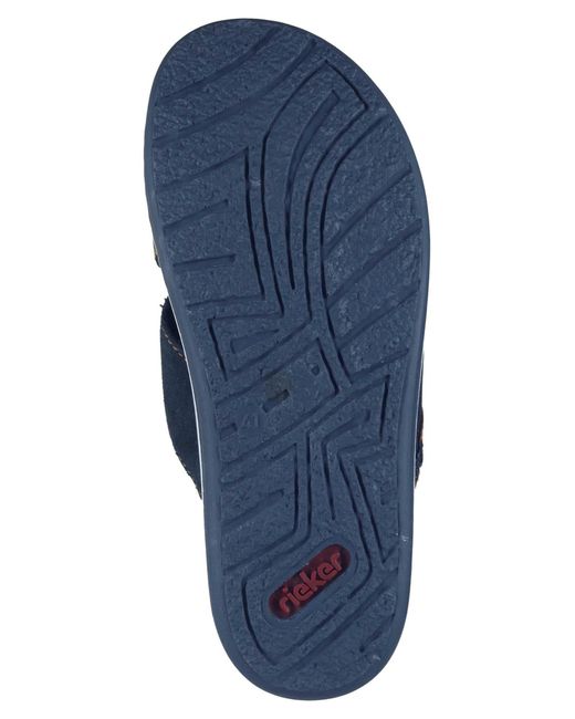 Rieker Pantolette Basic in Blue für Herren