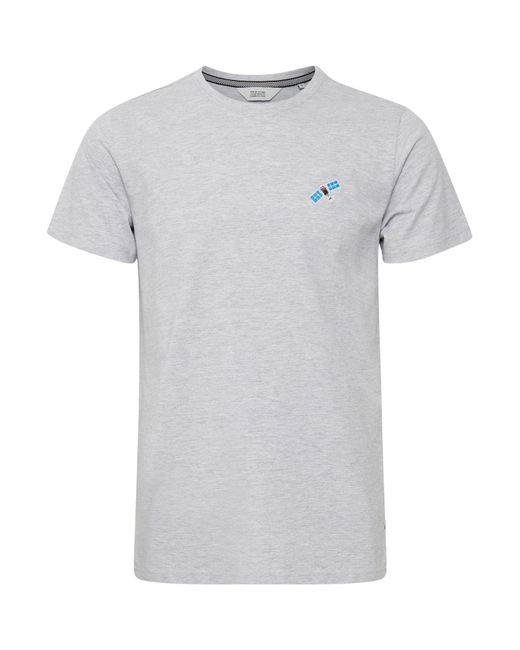Solid T-Shirt Thorge in Gray für Herren