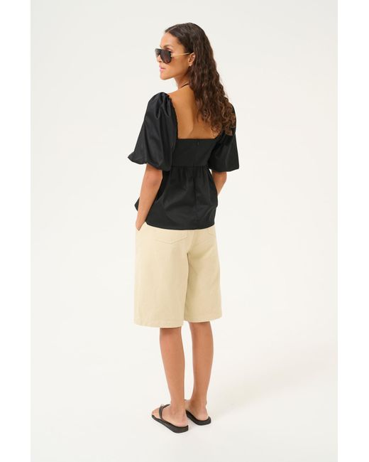 Karen By Simonsen Black Bluse 'Vipse'