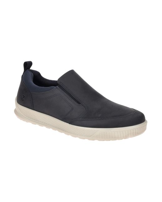 Ecco Slip On Byway in Blue für Herren