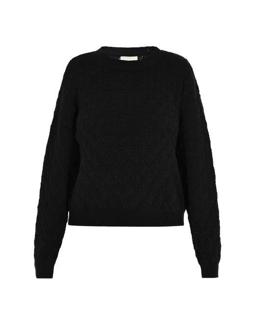 Jalene Black Pullover
