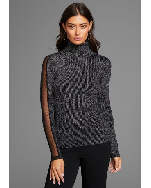 Laura Scott Black Pullover