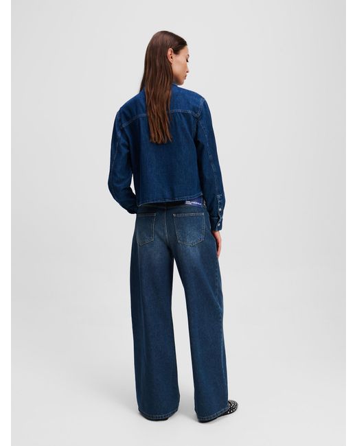 Karl Lagerfeld Blue Jeans