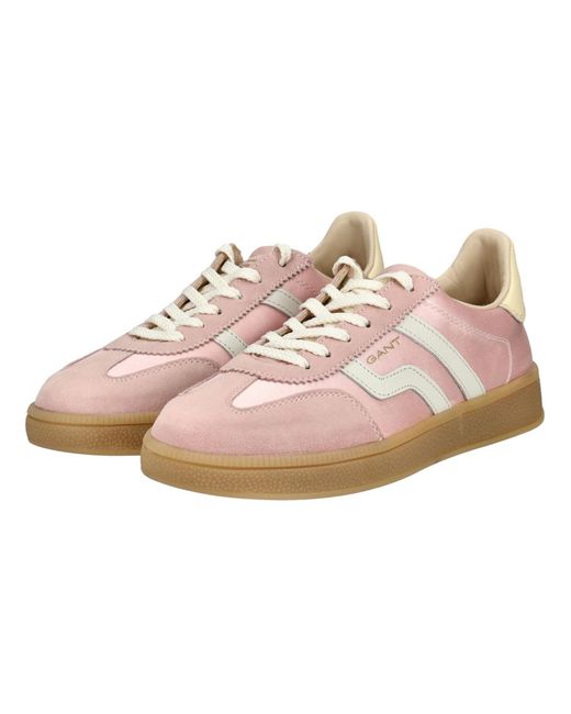 Gant Pink Veloursleder/Textil Sneaker