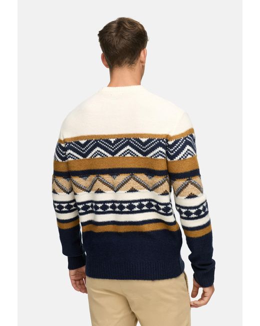 INDICODE Pullover Axton in Blue für Herren