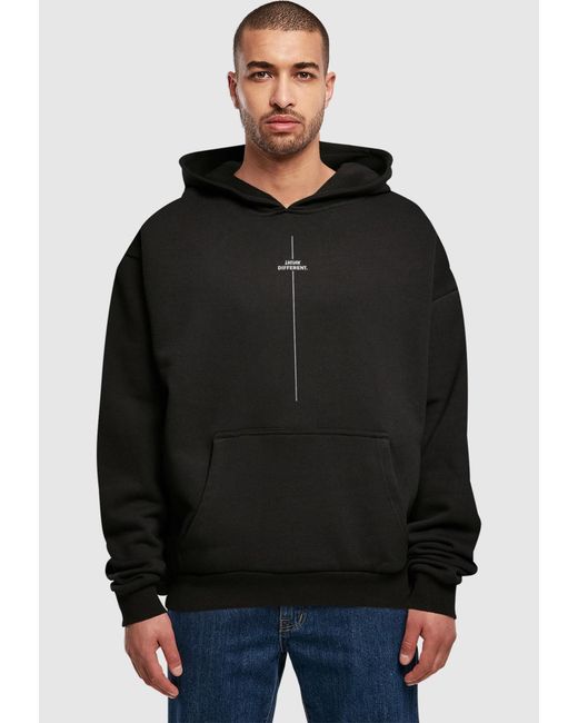 Merchcode Sweatshirt Think Different in Black für Herren