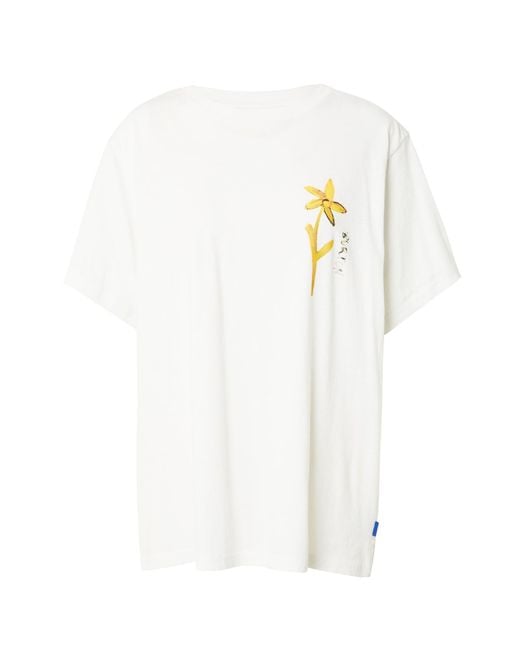 Burton White Sportshirt 'blossom 24'