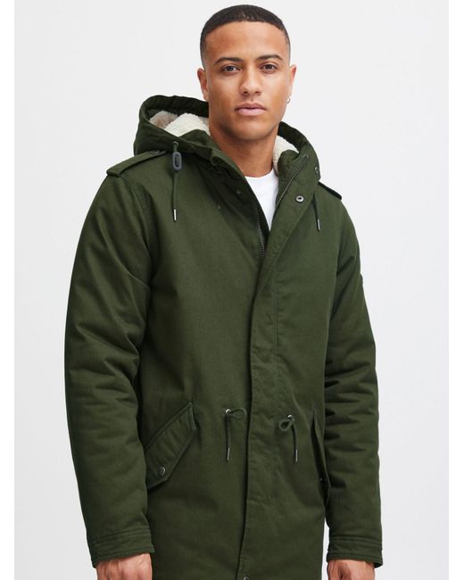 Solid Winterparka Darnell in Green für Herren