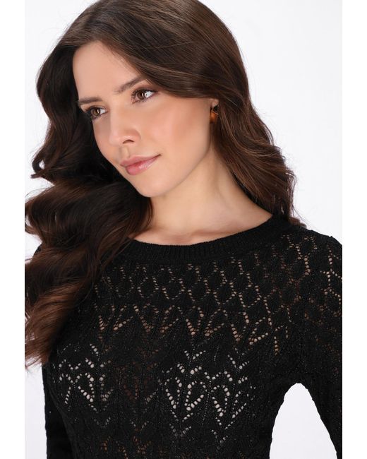 faina Black Pullover