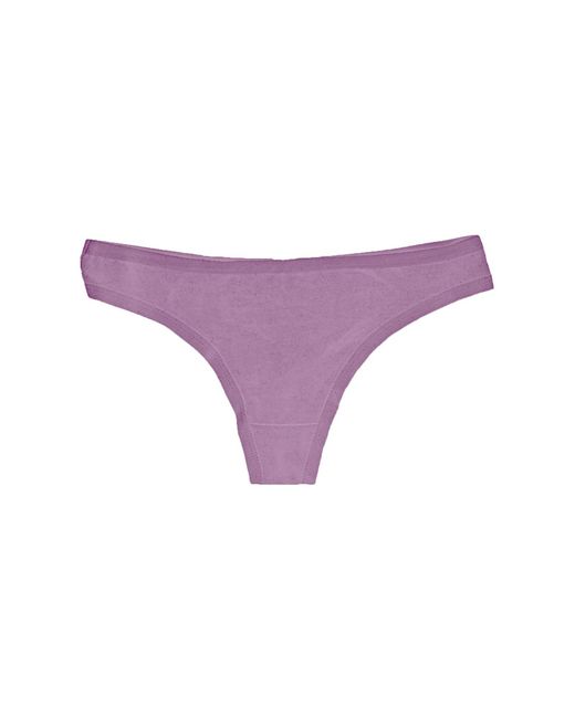 MAXTED Purple String Basic Max String Tanga 5Er Pack