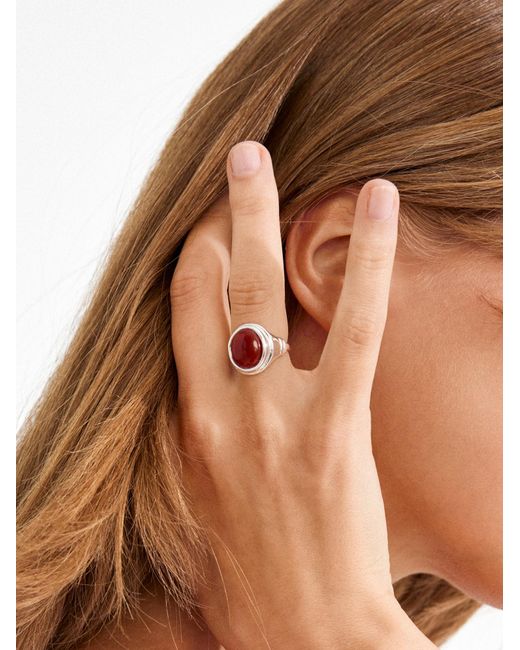 Pilgrim White Ring Lyndon