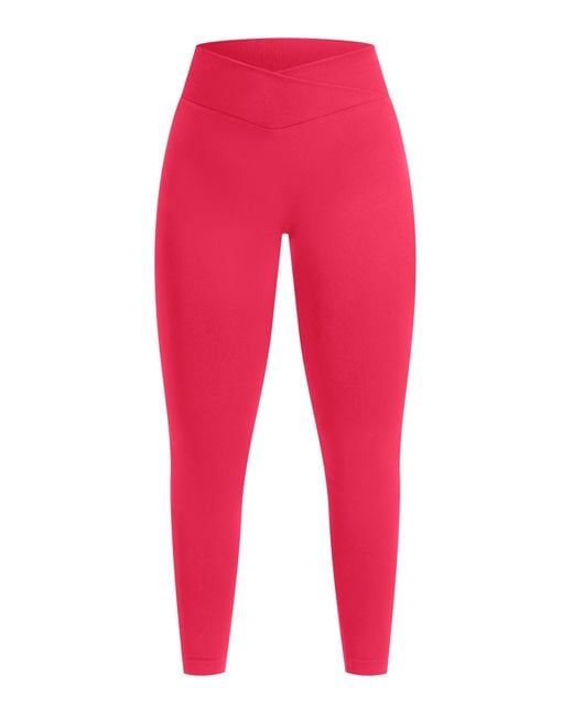 Smilodox Red Leggings Silvia