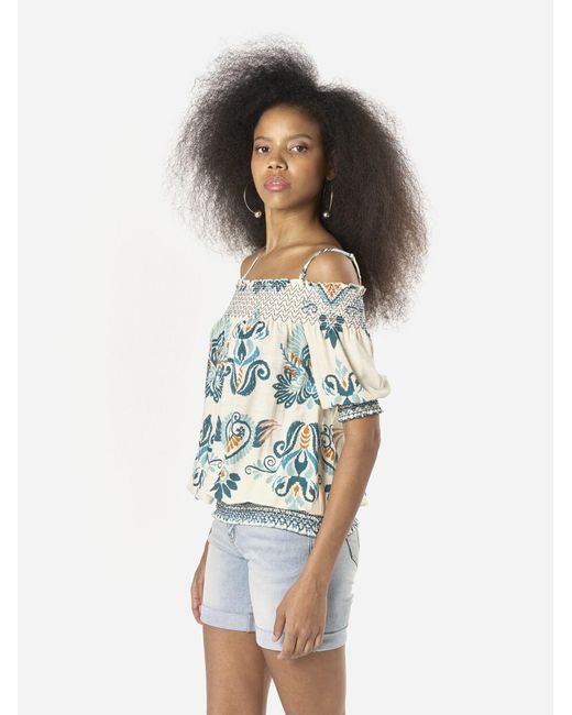 Koröshi Multicolor Bluse