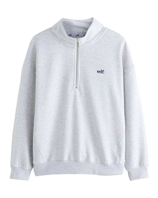 Self Blue Sweatshirt