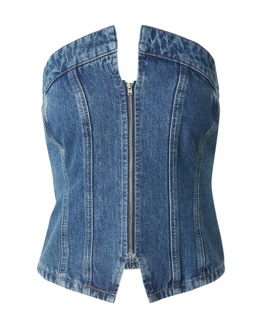 MYLAVIE by Sarah Harrison Blue Top