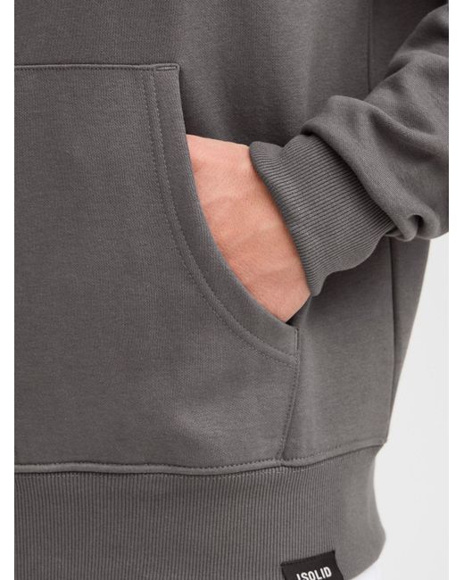 Solid Sweatjacke Sdhenne in Gray für Herren