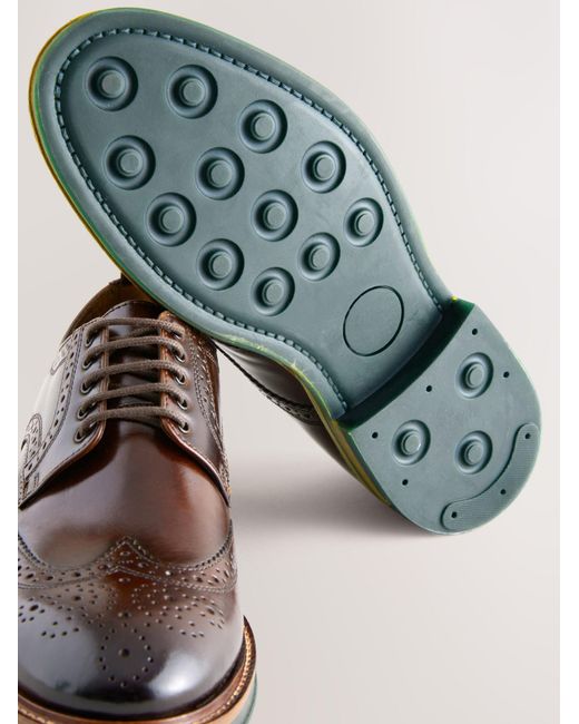 Next Schnürschuh Budapester in Brown für Herren