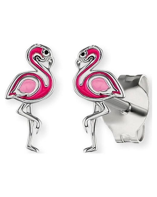 Engelsrufer Multicolor Ohrstecker Flamingo