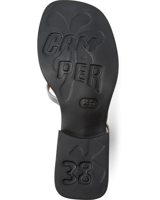 Camper Black Sandale 'Dana'