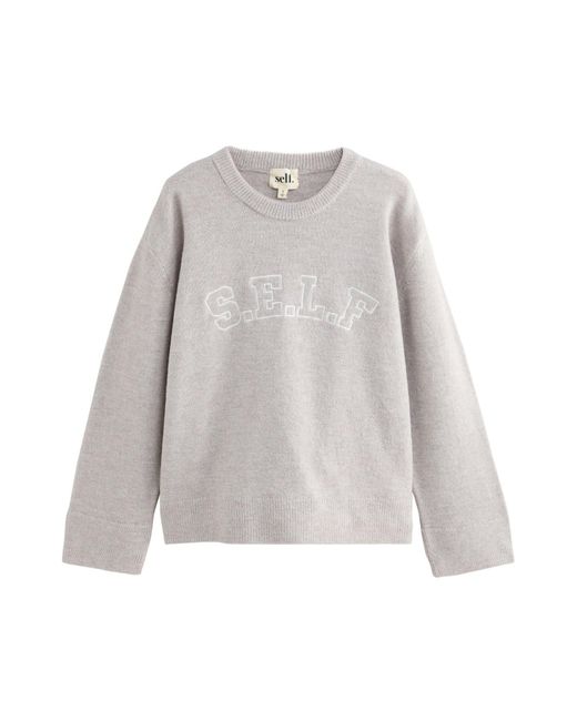 Self White Pullover
