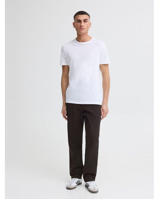 Solid Chinohose Sdtate in Black für Herren