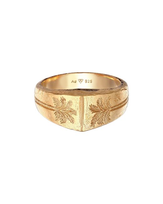 Haze & Glory Ring Coconut in White für Herren