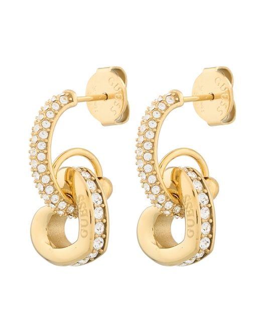 Guess Metallic Ohrringe L.O.V.E