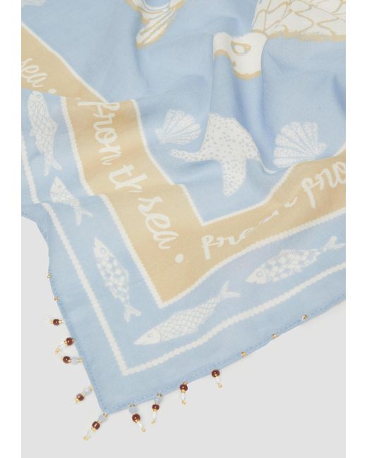 S.oliver Blue Tuch