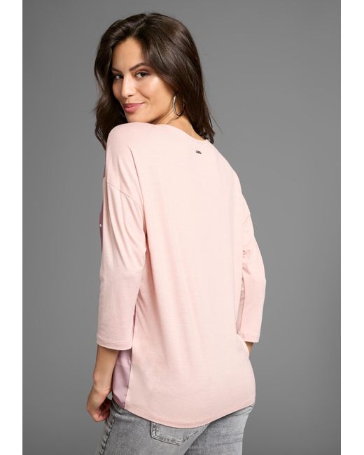 Laura Scott Pink Bluse