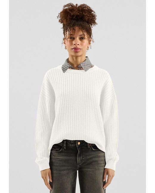 QS White Pullover