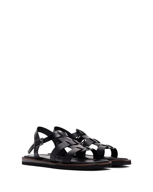 Derimod Black Riemensandale