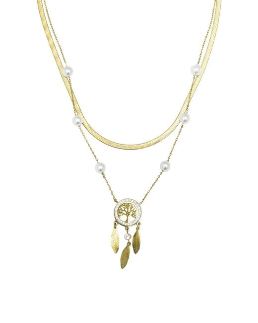 Luxenter Metallic Kette Anthori
