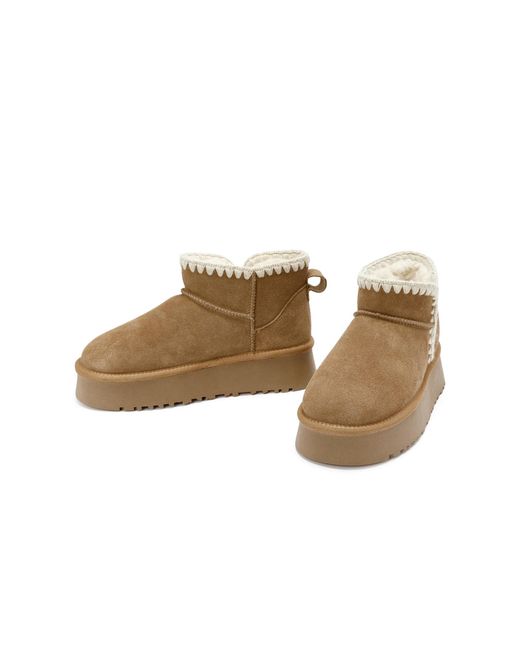 Derimod Natural Ankle Boots