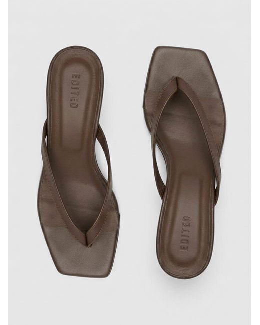 EDITED Brown Sandale Nico